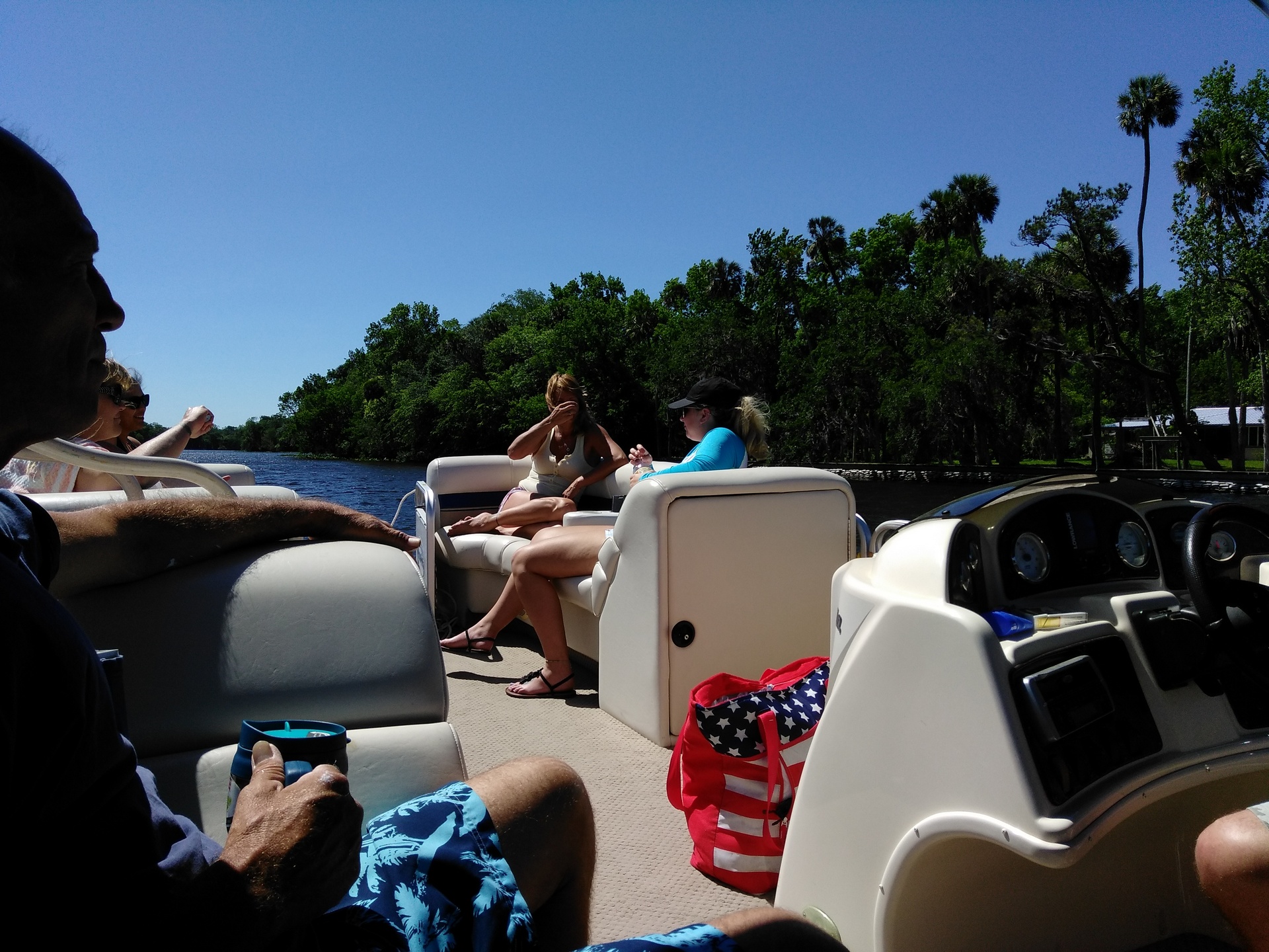 Pontoon run