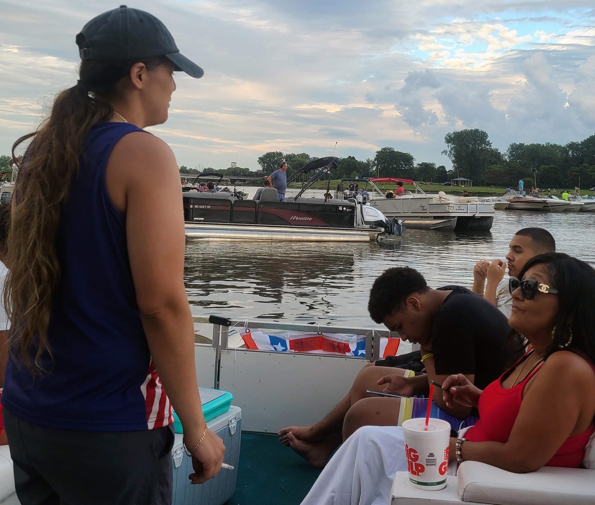 Waiting on fireworks